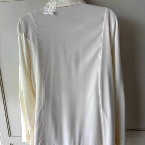 Soft Surroundings Sydney Ivory Pleated Tunic Top-NEW- SZ PM & PXL New in Package - Picture 4 of 4